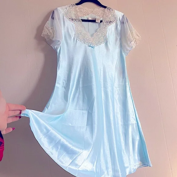 Vintage Intimates Sleepwear Vintage Baby Blue Intimate